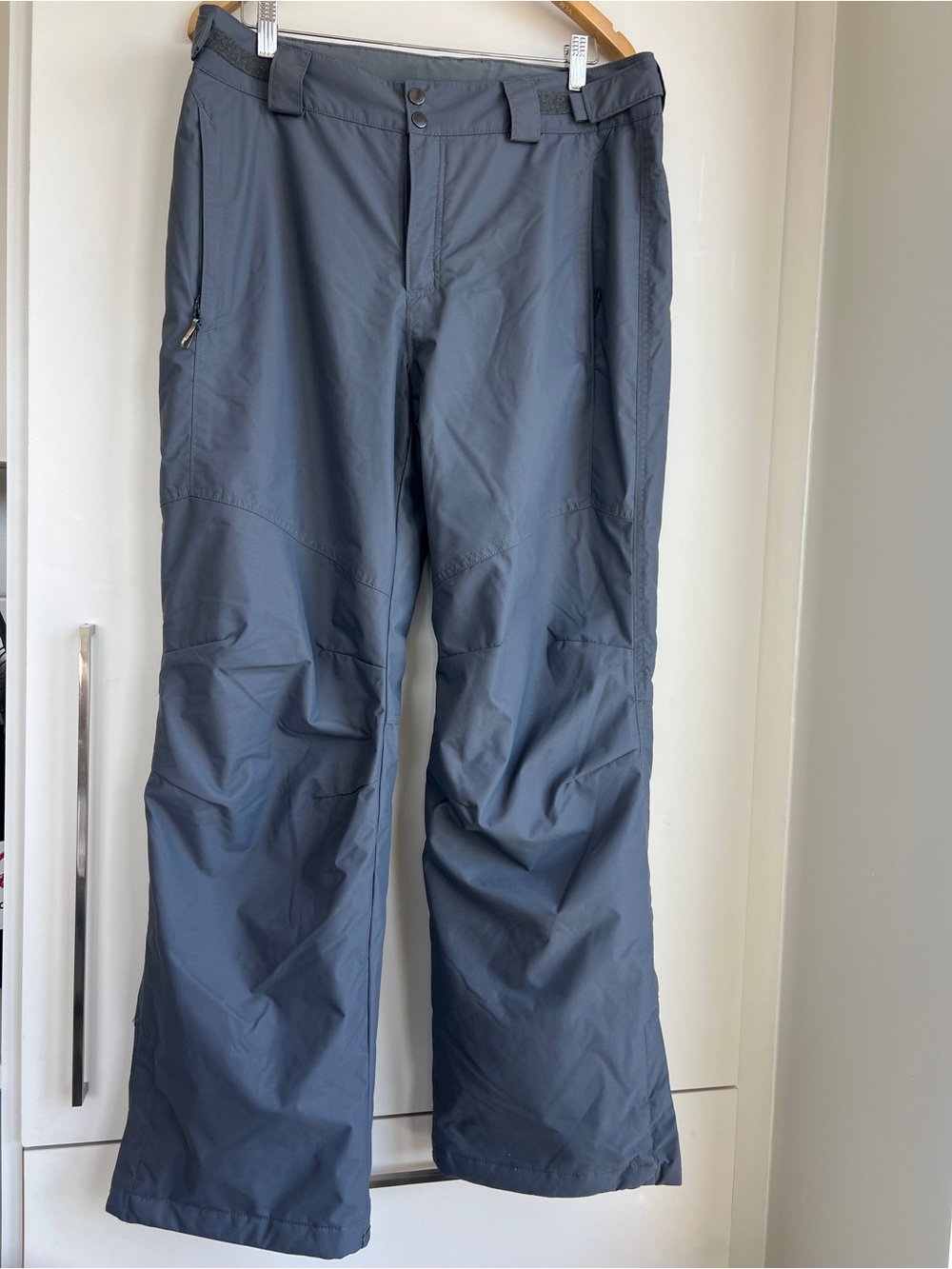 Columbia Omni Heat Insulated Snow Ski Pants Gray Men’s Medium Regular waterproof